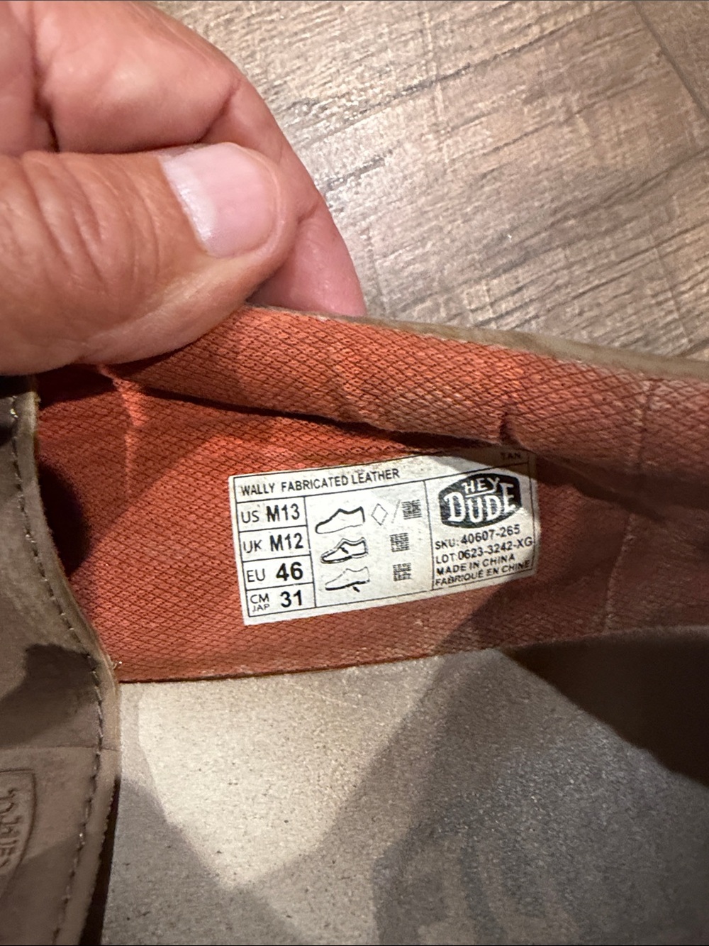 Hey Dude Brown Moccasin-Style Casual Slip-Ons size 13 - Picture 2 of 3